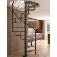 Spindeltreppe Ciclamnino K Curve Ø 150 cm